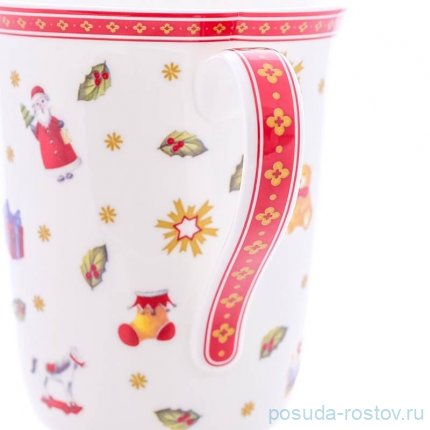 Кружка 300 мл &quot;Christmas world /Toys red&quot; / 337504