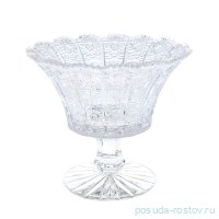 Вазочка 15 см н/н &quot;Glasspo /Хрусталь резной&quot; / 011740