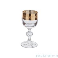 Рюмки 50 мл 6 шт &quot;Клаудия /Цветочный узор на широком золоте&quot; / 169830