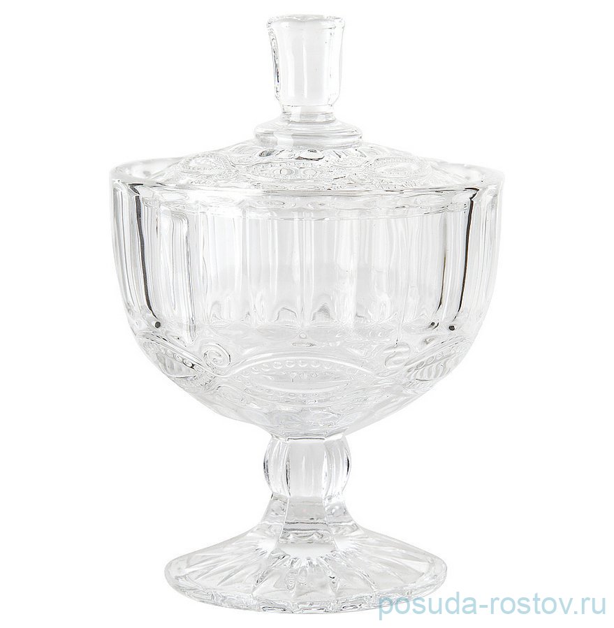Сахарница 250 мл н/н "Glass jar" / 346351