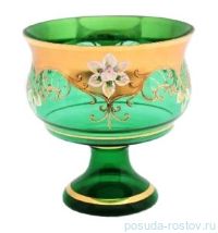 Ваза для фруктов 28 см н/н &quot;Лепка зелёная&quot; / 012672