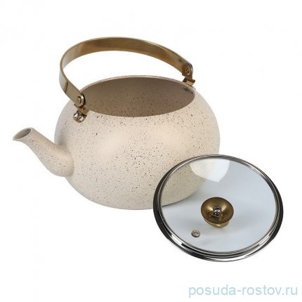 Чайник 3 л антипригарное покрытие слоновая кость &quot;TEAPOT SETS&quot; / 289643