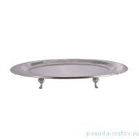 Поднос 47 х 27 см овальный на ножках / 225883
