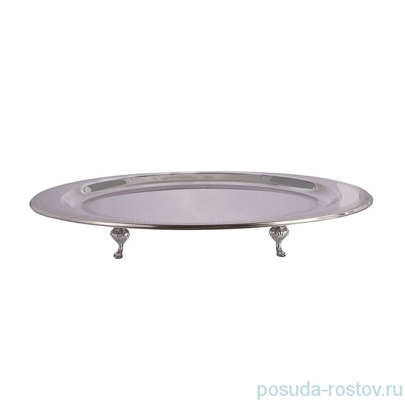Поднос 47 х 27 см овальный на ножках / 225883