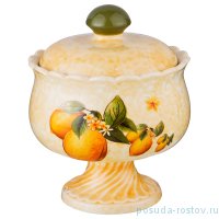 Сахарница 600 мл н/н &quot;лимоны&quot; / 190262