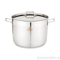 Кастрюля 24 х 19 см с крышкой индукционное дно 5,8 л &quot;Agness professional&quot; / 211314
