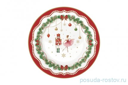 Набор тарелок 19 см 4 шт &quot;Magie de Noel /Микс&quot; (подарочная упаковка) / 362195