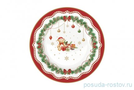 Набор тарелок 19 см 4 шт &quot;Magie de Noel /Микс&quot; (подарочная упаковка) / 362195