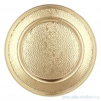 Поднос 32 см круглый золото &quot;Dalgic&quot; / 328096