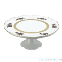 Тортница 28 cм н/н &quot;Аляска /Цветы /Золотая лента /2714&quot; / 248001