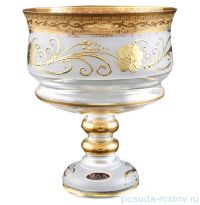 Конфетница 16 см н/н &quot;Star Crystal /Антик /Золотой цветок&quot; / 099582