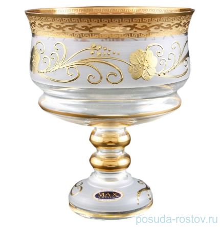 Конфетница 16 см н/н &quot;Star Crystal /Антик /Золотой цветок&quot; / 099582