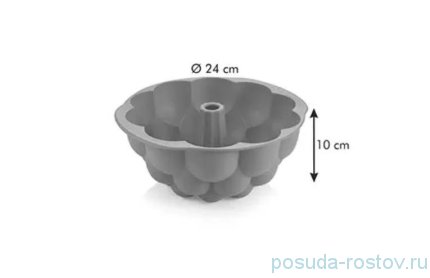 Форма для выпечки кекса 24 см Малина &quot;Tescoma /DELÍCIA SiliconPRIME&quot; / 231857