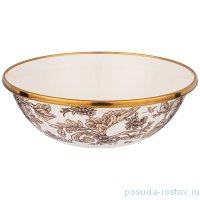 Миска эмалированная 14 см &quot;Agness /Винтаж /Королевкий сад&quot; / 254460
