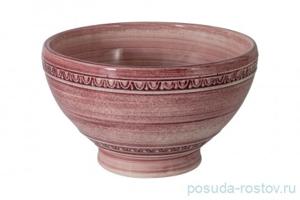 Салатник 14,5 см 500 мл розовый &quot;Augusta&quot; / 293214