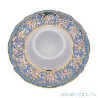 Подставка для яйца 12,5 х 4 см &quot;Мария-Тереза /Охота зеленая&quot; R-C / 276074