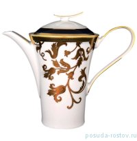 Кофейник 1,2 л &quot;Тоска /Синяя /Золотые цветы&quot; / 066876