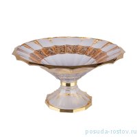 Ваза для фруктов 34 см н/н &quot;Дожа /Цветочный узор /Глянец&quot; / 233346