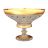 Ваза для фруктов/конфет 25 см н/н &quot;Max Crystal /Золотая лента /Шарики&quot; / 088716