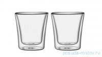Стаканы для сока 250 мл 2 шт с двойными стенками &quot;myDRINK&quot; / 241881