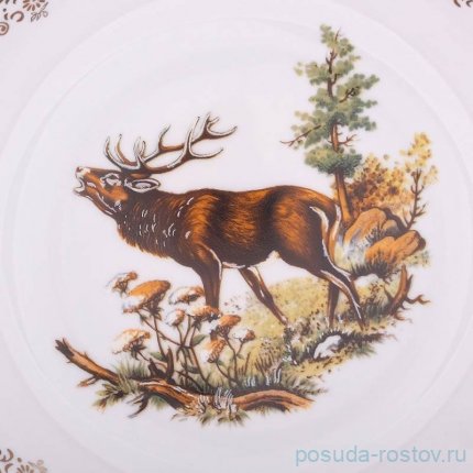 Салатник 26 см &quot;Мария-Тереза /Охота красная&quot; R-C / 327931