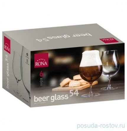 Бокалы для пива 540 мл 6 шт &quot;Craft beer /Без декора&quot; / 253371