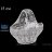 Корзинка 15 см &quot;S.Crystal /Хрусталь резной&quot; / 061964