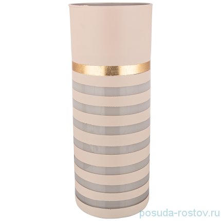 Ваза для цветов 15 х 40 см &quot;Cilindro glamour grigio&quot; / 269694