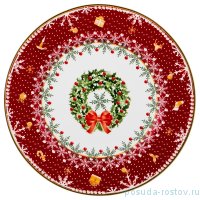 Тарелка 26 см &quot;Christmas Collection /Венок&quot; / 206124
