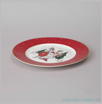 Тарелка закусочная lefard family christmas 20 см (4шт.) / 363954