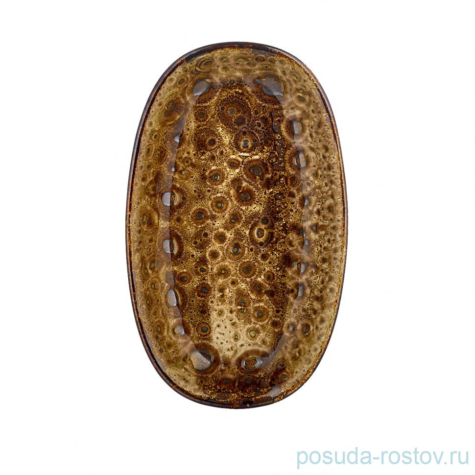 Блюдо 29 см овальное "Cowry Yellow" / 321107