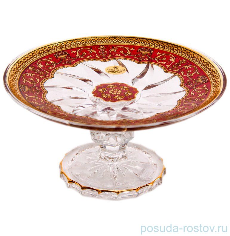 Тортница 18 см н/н "Astra Gold /Красная" / 060534
