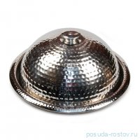 Крышка для горячего 40 х 18 см (баранчик клош) рифленый с блюдом / 319378