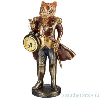 Фигурка с часами 13 х 12 х 26,5 см &quot;Средневековый бал /Тигр&quot; / 272637