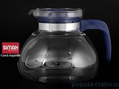 Заварочный чайник 1,7 л с синей крышкой &quot;Сватава /Simax&quot; / 091993