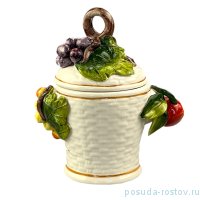 Банка для сыпучих продуктов 17 см &quot;Фрукты&quot; / 256261