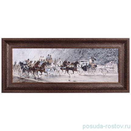 Картина 20 х 60 см /рамка венге с бронзой / 275083