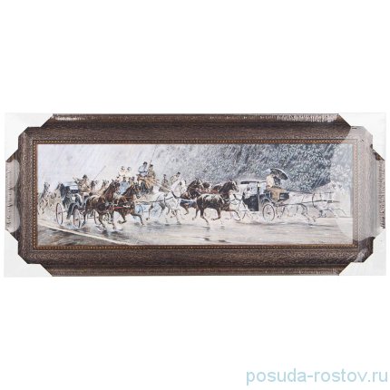 Картина 20 х 60 см /рамка венге с бронзой / 275083