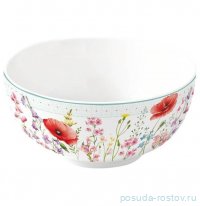 Салатник 12 см 300 мл &quot;Красные маки&quot; / 313762