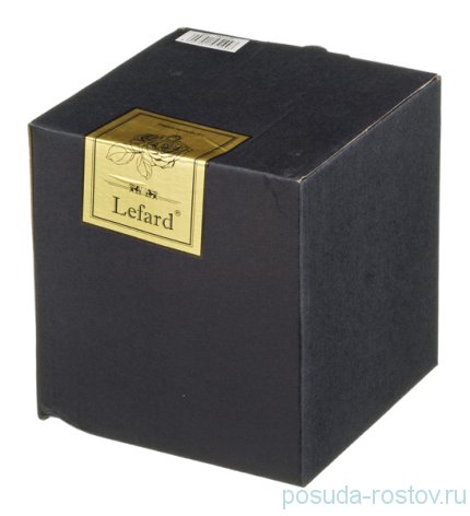 Конфетница 12 х 14 см 3-х ножках с крышкой &quot;Lefard Gold Glass&quot; / 199769