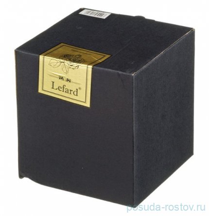 Конфетница 12 х 14 см 3-х ножках с крышкой &quot;Lefard Gold Glass&quot; / 199769