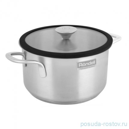 Кастрюля 20 см со стеклянной крышкой 3,2 л &quot;Loft Professional&quot; / 290557