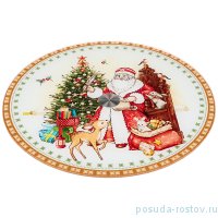 Блюдо 32 х 3 см вращающееся &quot;CHRISTMAS&quot; / 224898