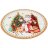 Блюдо 32 х 3 см вращающееся &quot;CHRISTMAS&quot; / 224898