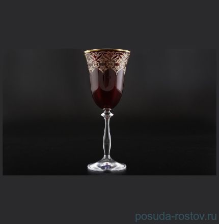 Бокалы для красного вина 250 мл 6 шт &quot;Анжела /437577&quot; / 062873