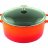 Кастрюля 28 см со стеклянной крышкой 6,7 л &quot;Lava /Orange&quot; / 221026