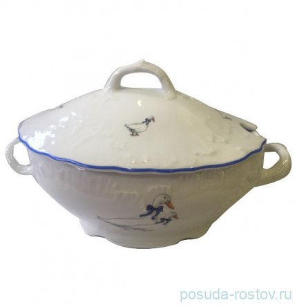 Супник 2,7 л &quot;Рококо /Гуси&quot; / 109910