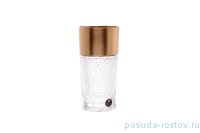 Стаканы для воды 350 мл 6 шт &quot;CRYSTAL HEART /Матовое золото&quot; / 146170