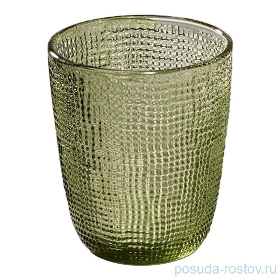 Стаканы для воды 300 мл 4 шт "Tempo green" / 374284