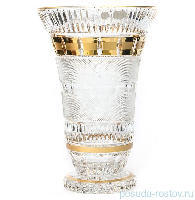 Ваза для цветов 35.5 cм "Золотые окошки" / 146566